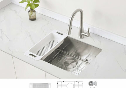 Modena " Stainless Steel Undermount Kitchen Sink  Gauge