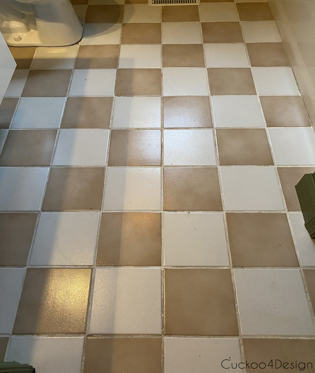 My honest review of cheap peel and stick floor tile - CuckooDesign