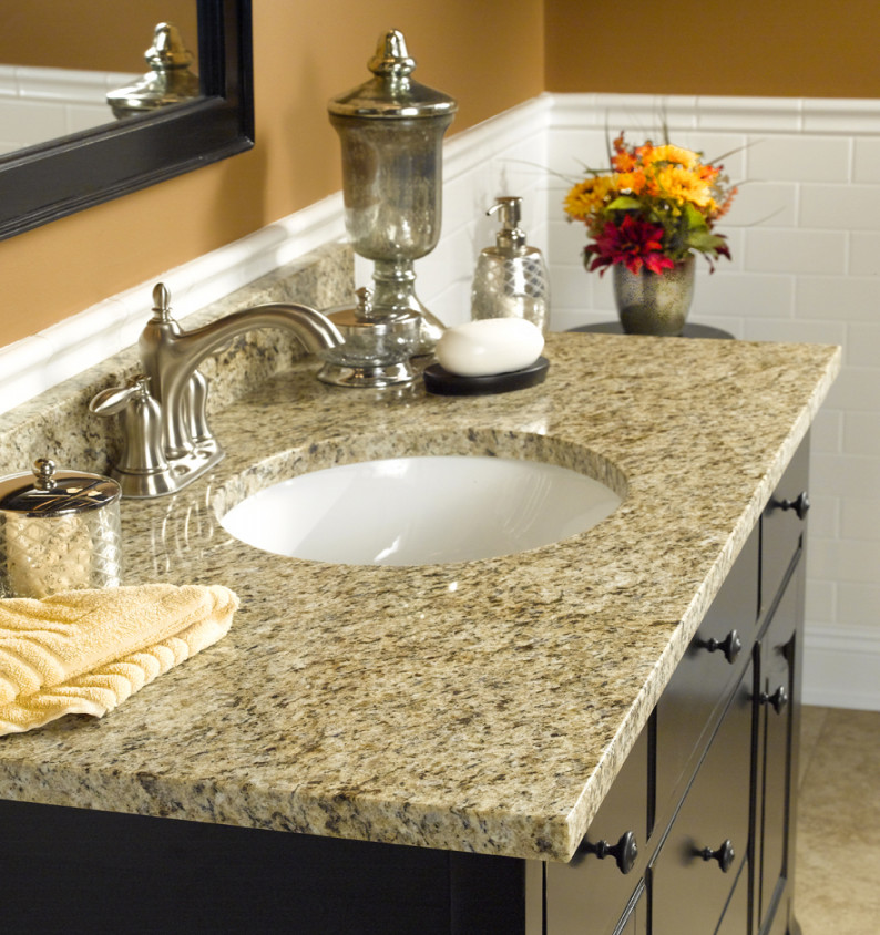 Natural Granite Bathroom Vanity Tops  Wolf Home Products