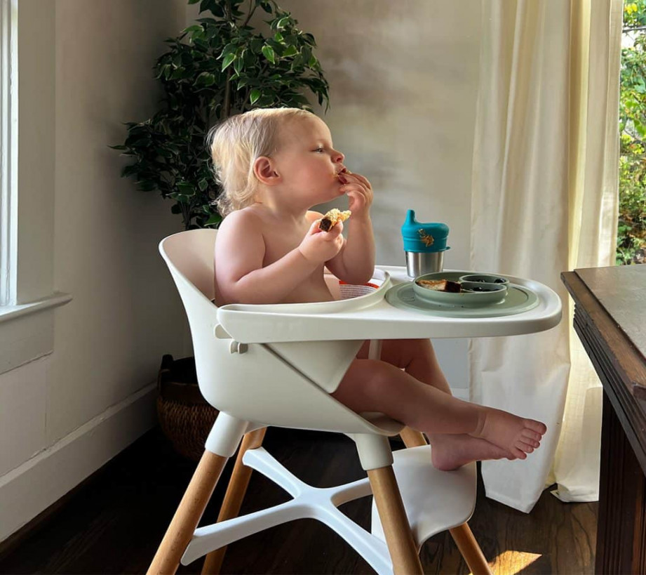 Real Mom Product Reviews: Lalo The Chair -in- High Chair - Milk