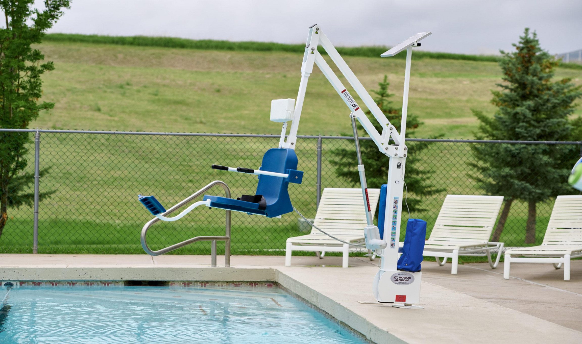 Residential Pool Lifts offered by Amramp in the US