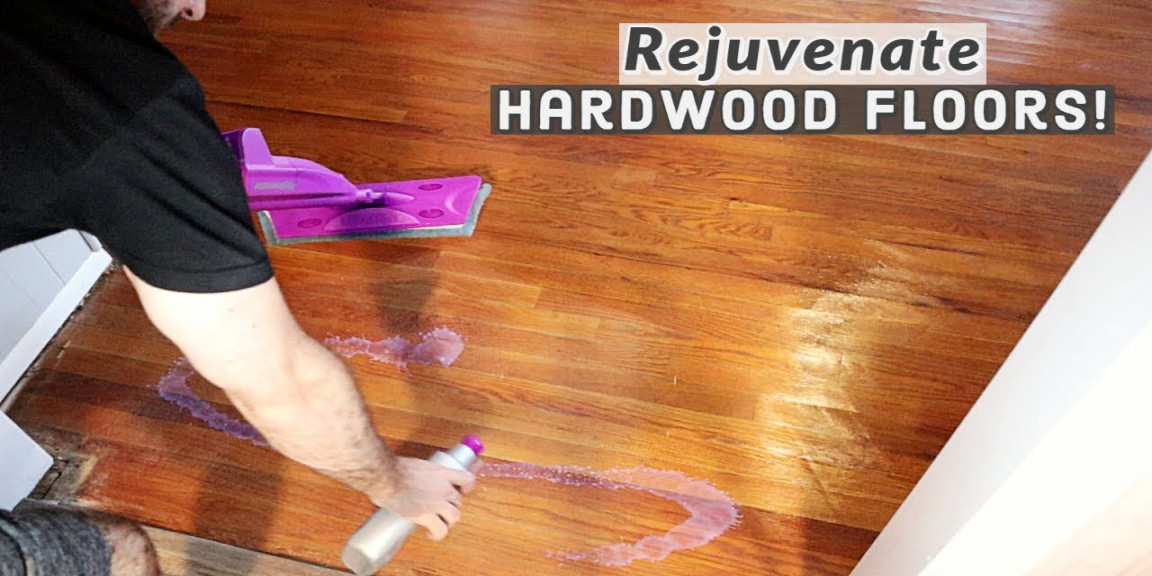 Restore Hardwood Floors with Rejuvenate  EASY