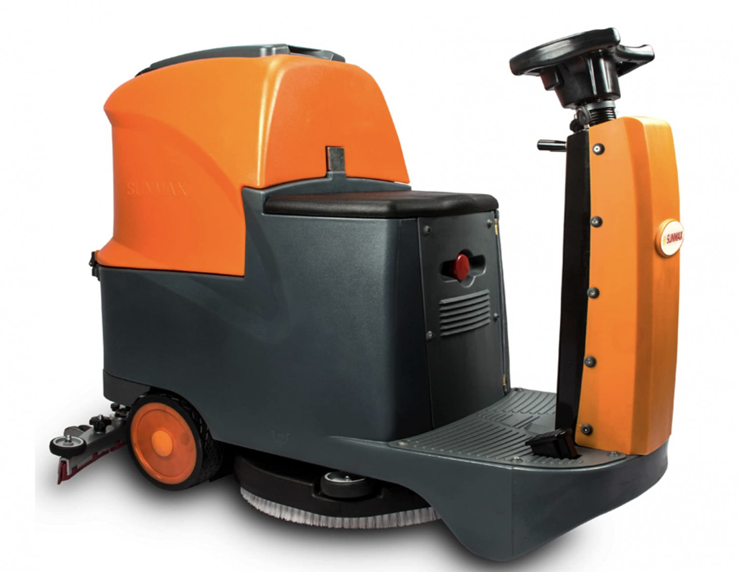 Ride-On Floor Scrubber RT, Battery Powered, " Brush, Automatic Floor  Scrubber with a Complete Set of Parts