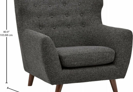 Rivet Hawthorne Mid-Century Tufted Modern Accent Chair : Amazon