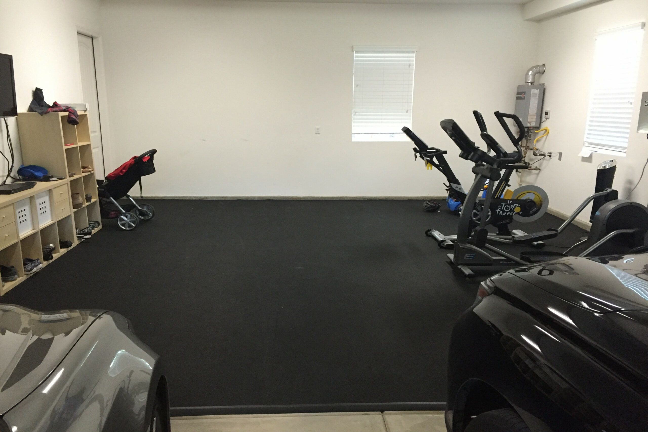 Rubber Flooring for Non-Traditional Garage Uses