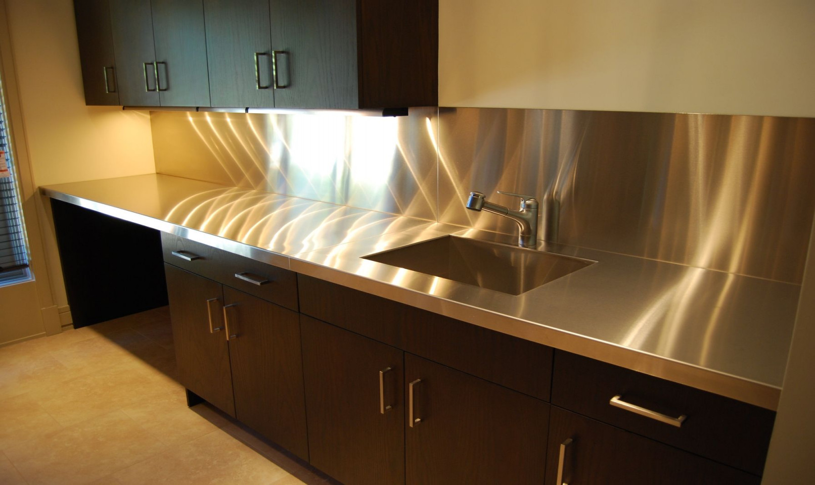Stainless Steel Countertops  Stainless steel countertops