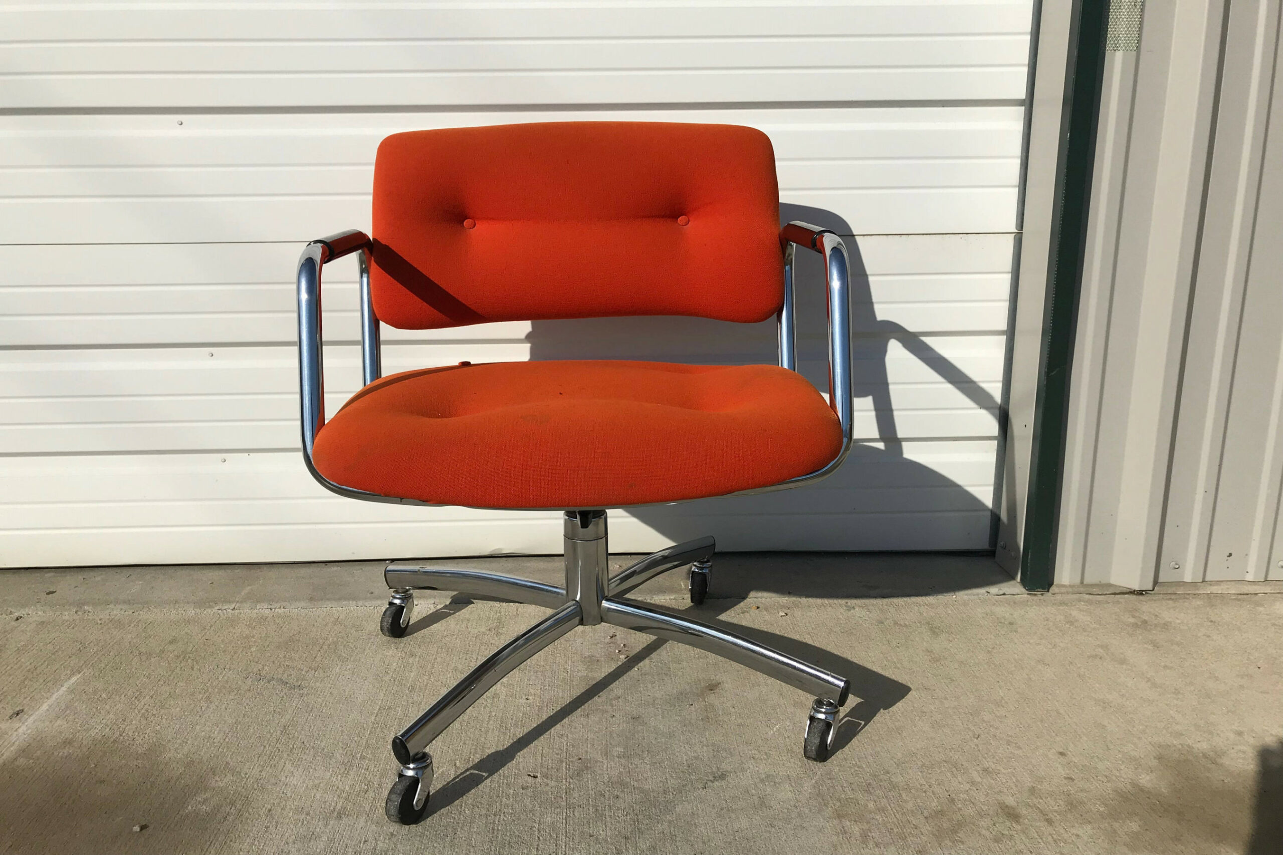 Steelcase Task Chair Armchair Desk Mid Century Modern Pollock