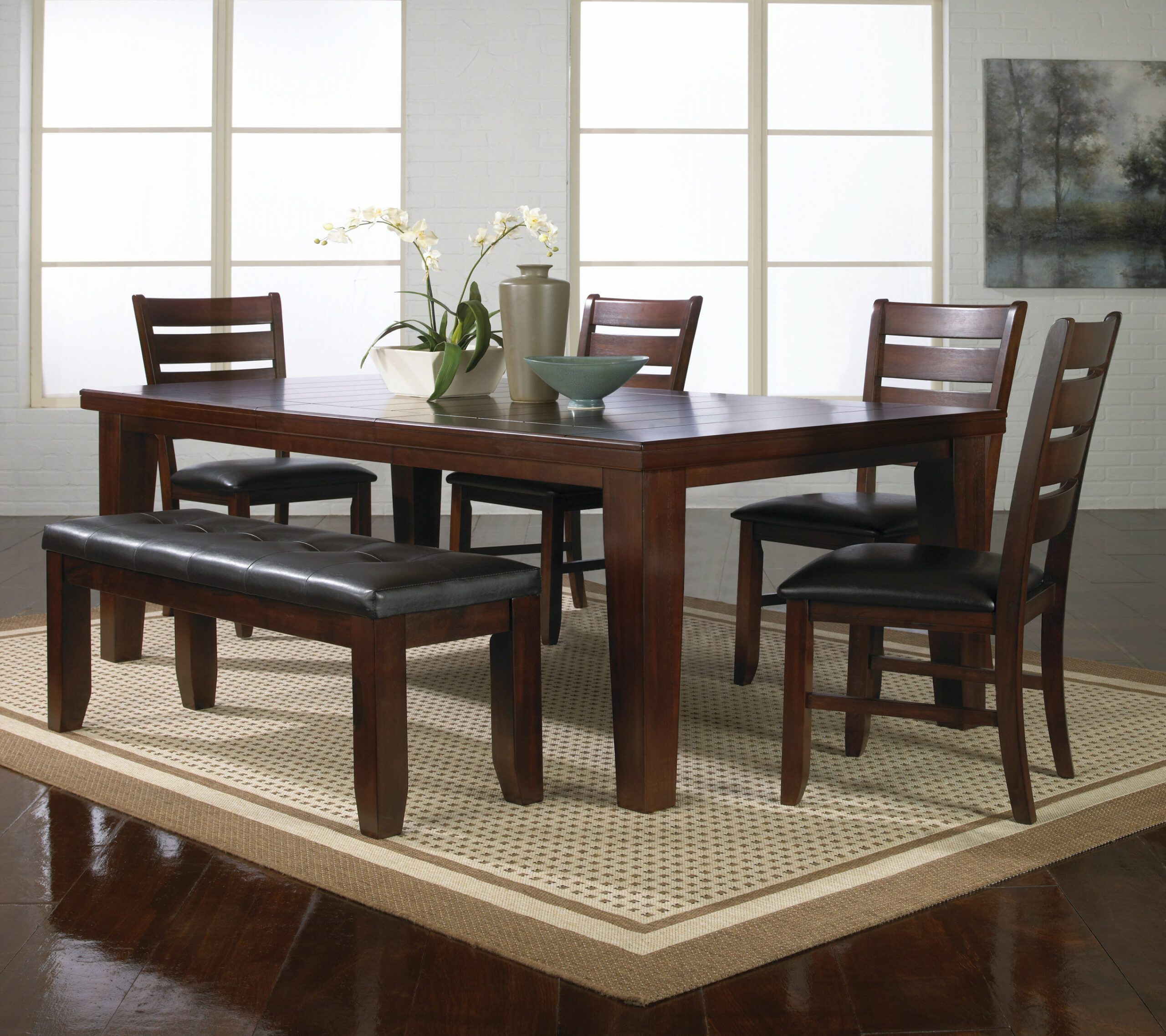 Stephentown Extendable Solid Wood Dining Set