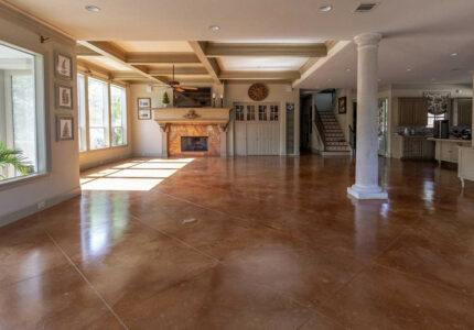 Styles of Stained Concrete Floors