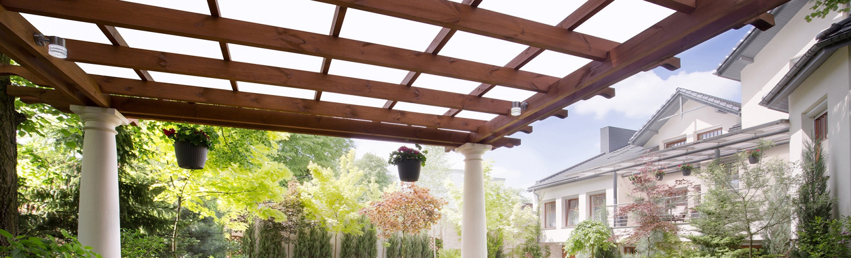SUNSCAPE Roof Panels: PVC Roof Covering for Patio, Pergola & More