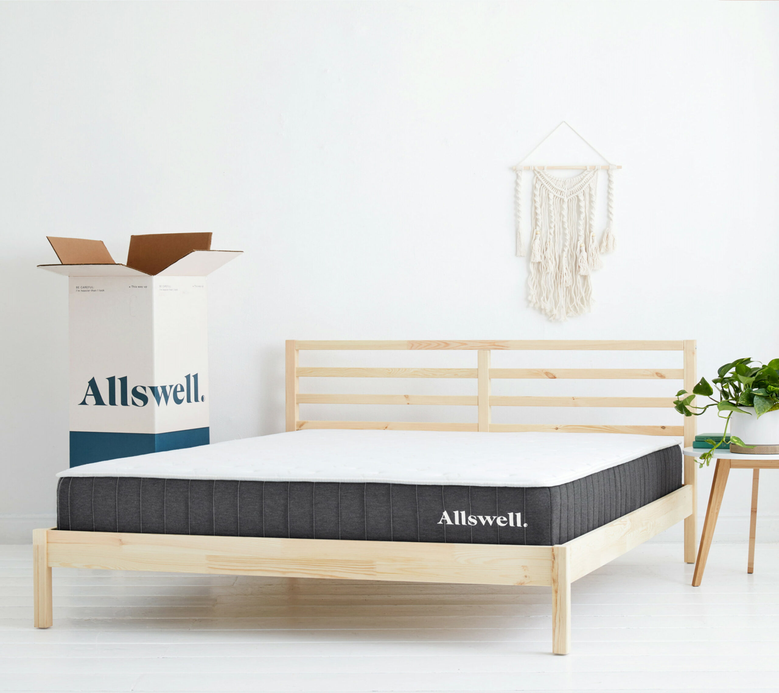 The Allswell " Bed in a Box Hybrid Mattress, Full - Walmart