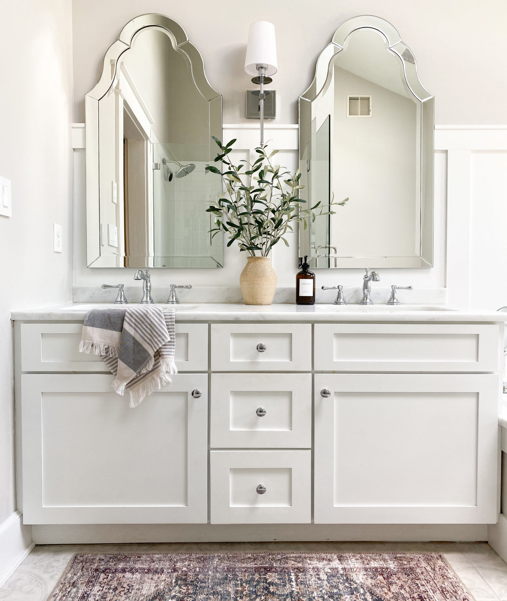 The  Best Paint Colours for a Bathroom Vanity or Kitchen Island