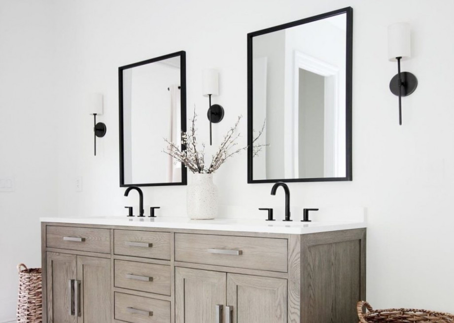 The Right Height for Your Bathroom Wall Sconce