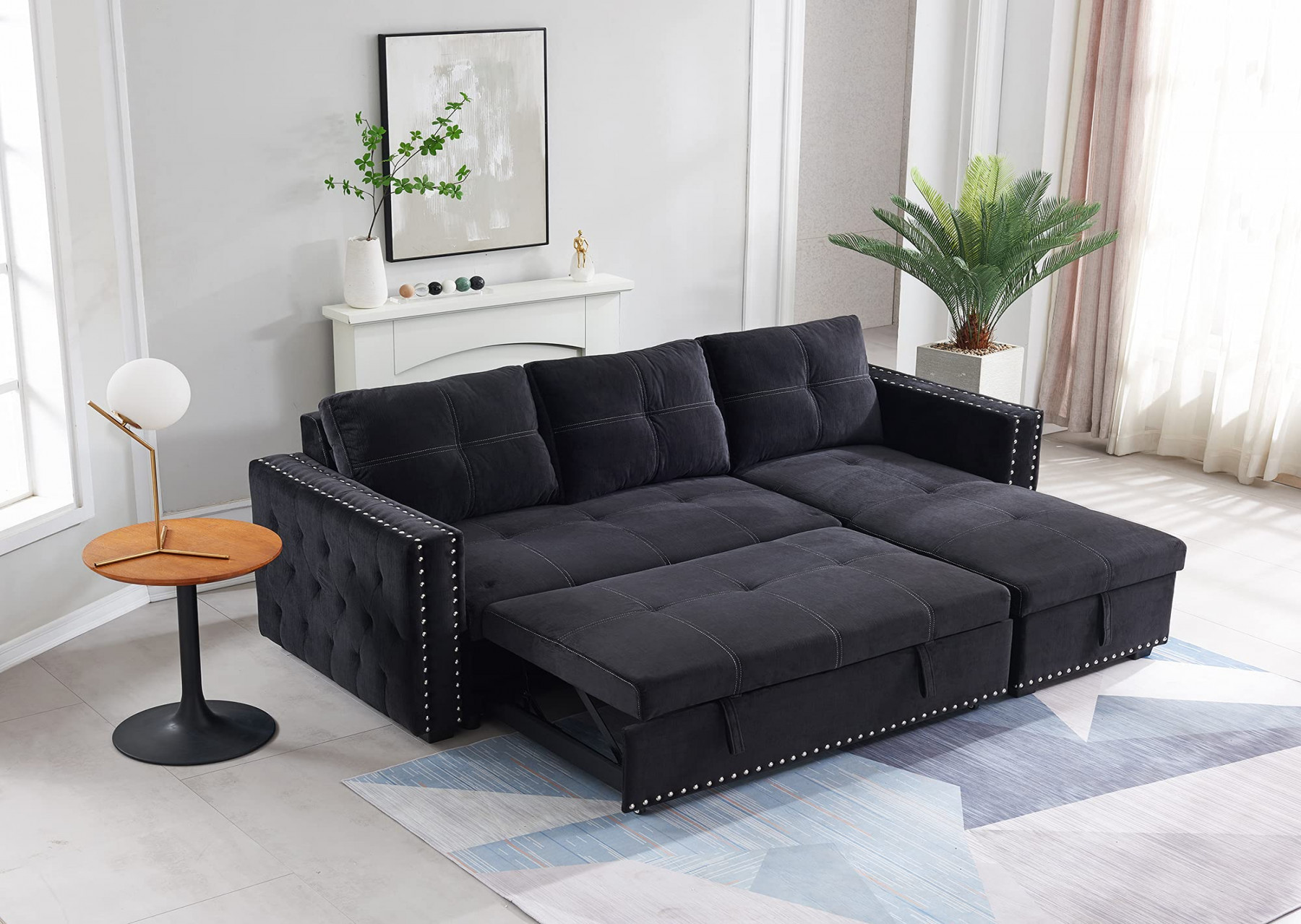 Sectional Sofa With Pullout Bed