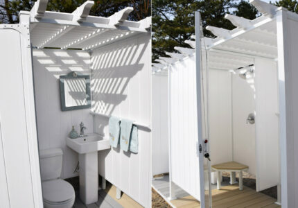 ToddPod Pool Cabana by Outdoor Shower Offers All-In-One Pool