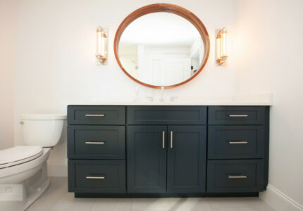 Transitions Kitchens and Baths – Bathroom Vanities: Built-in