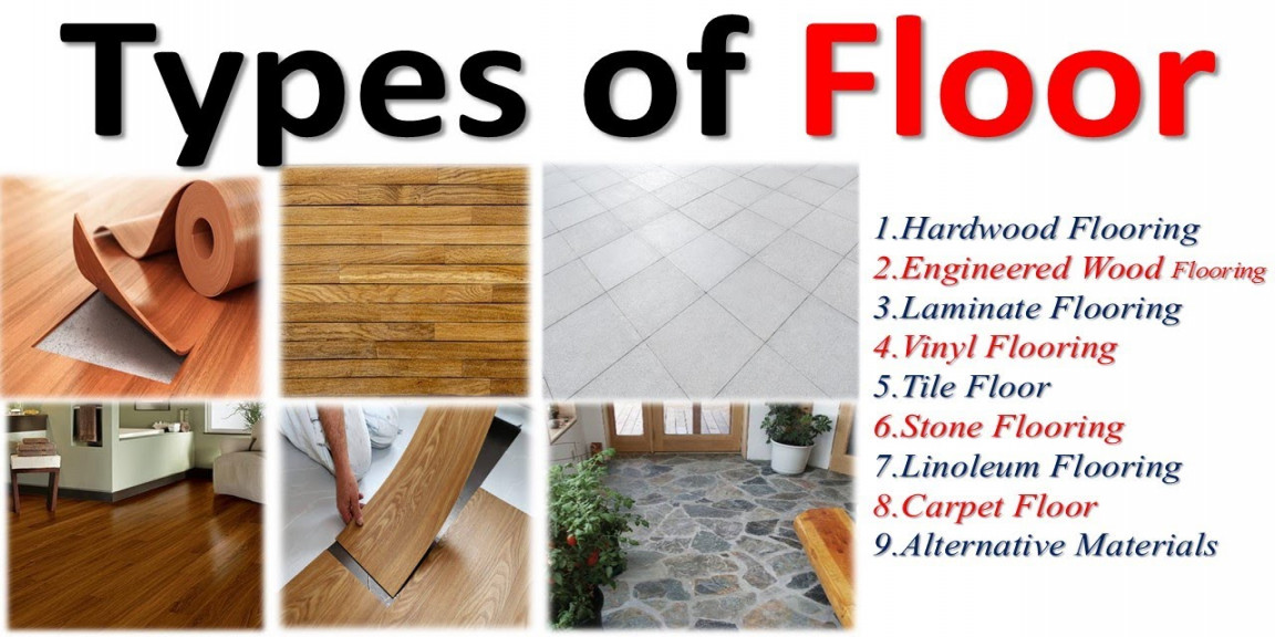 Types of flooring  Different types of flooring