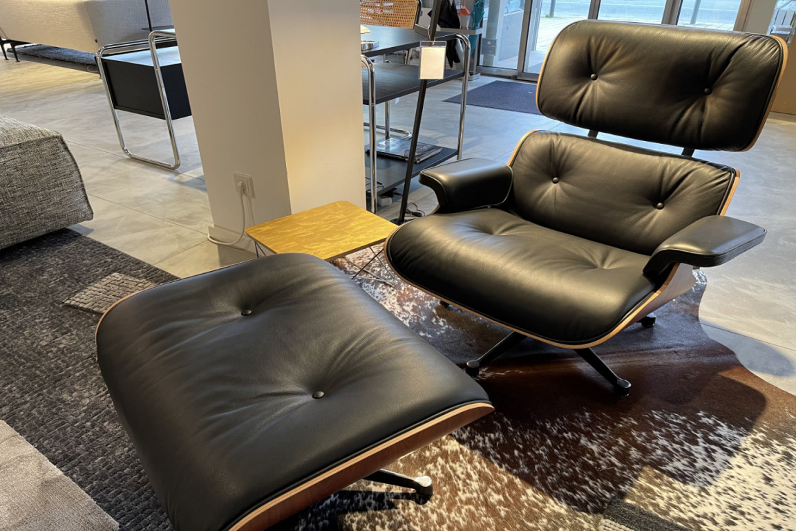vitra Eames Lounge Chair & Ottoman Sessel "neue Ma