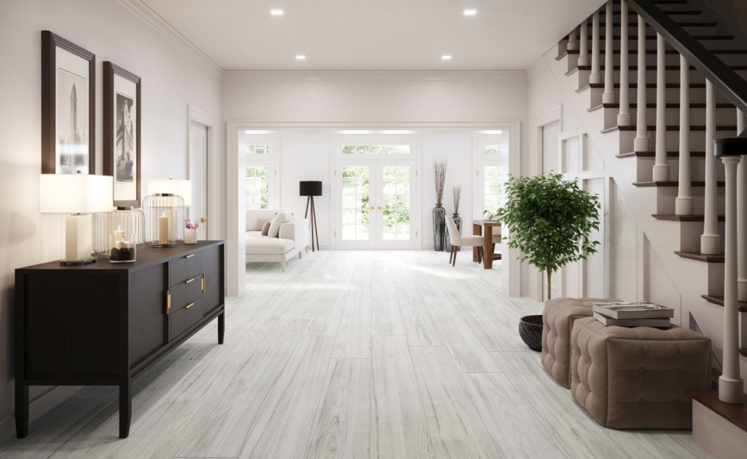 White Wood Floors to Brighten All Your Interior Spaces