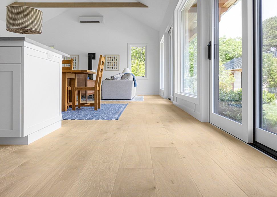 Wide Plank French Oak Flooring White  Floors by Sawyer Mason