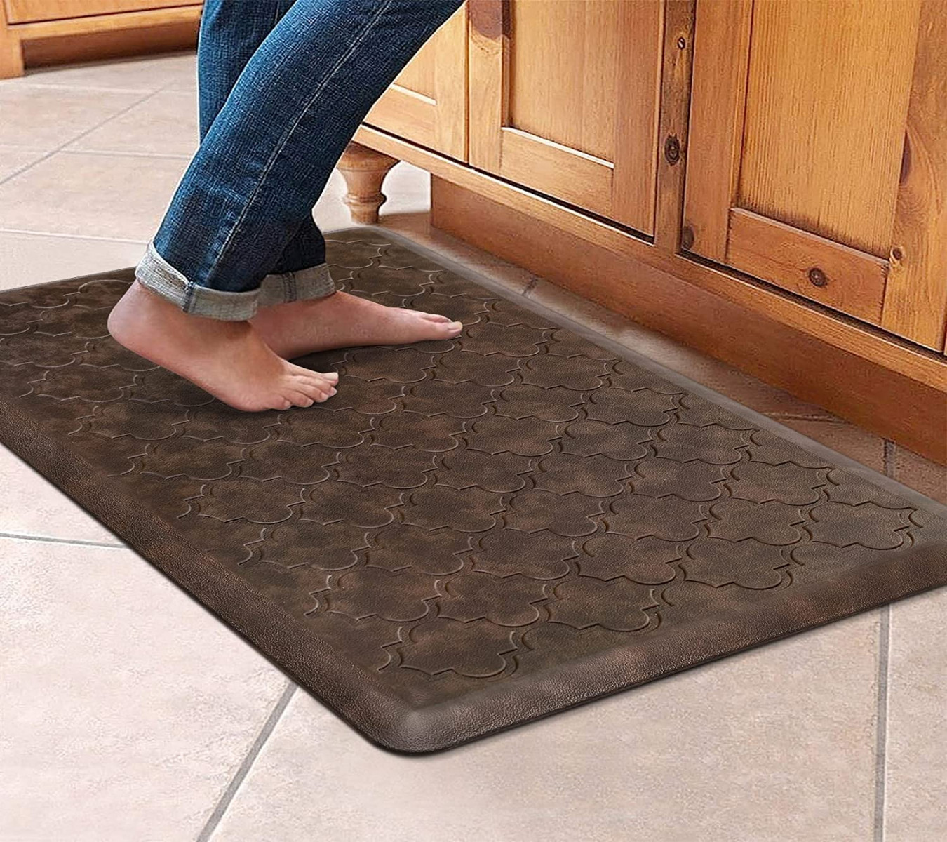 WiseLife Kitchen Mat Cushioned Anti-Fatigue Floor Mat . x 8