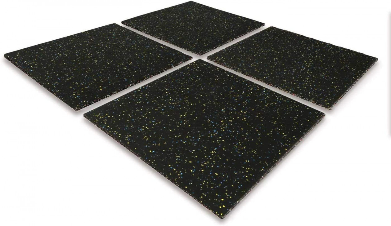 Rubber Gym Flooring Tiles