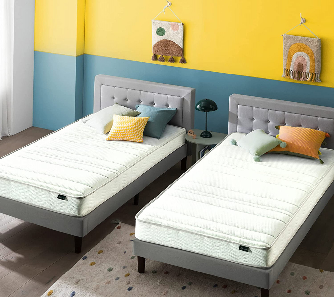 Twin Beds With Matress